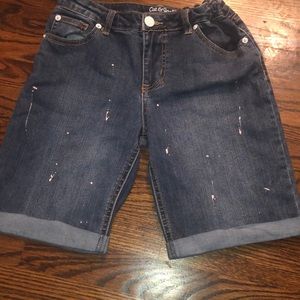 Girls Cat & Jack Paint Long shorts💞